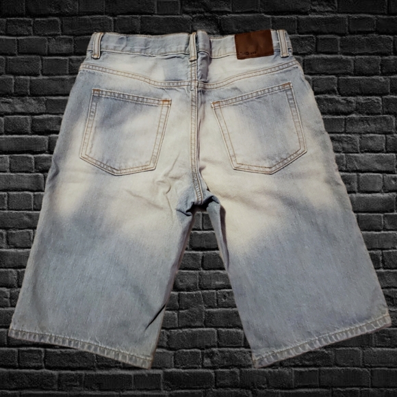 GAP Rip & Repair Jean Shorts Boys 18 - Picture 2 of 4